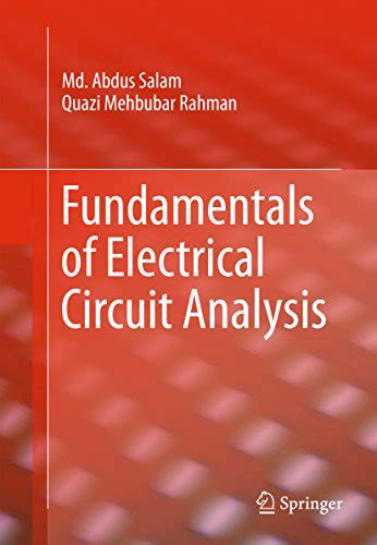 Fundamentals of Electrical Circuit Analysis by Md. Abdus Salam (PDF ...