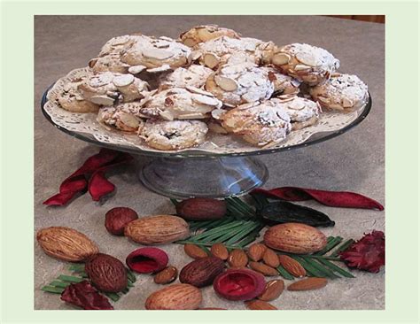 Cherry Marzipan Cookies - Good Food And Treasured Memories