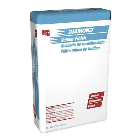 USG 50 lb. Diamond Veneer Plaster Finish, Sanded 161980063 - The Home Depot