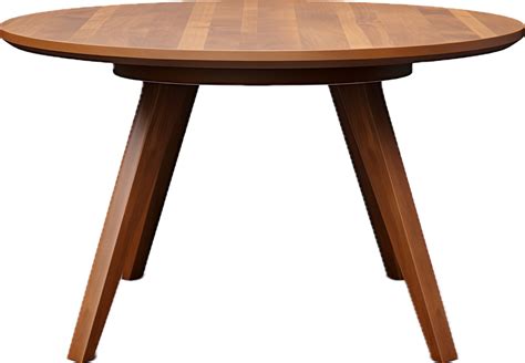 Modern round table png with AI generated. 34339220 PNG