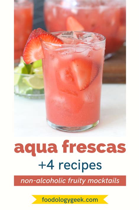 Aqua Fresca - the perfect drink for a hot day in 2022 | Aqua fresca ...