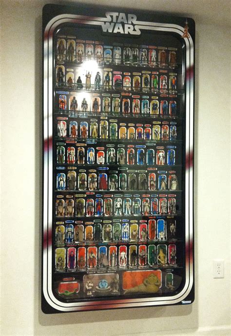 Star wars figures, Star wars room, Star wars action figures display