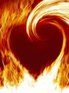 Corazón de fuego. Con movimiento. Hearts On Fire, Fire Heart, I Love Heart, Happy Heart, Heart ...