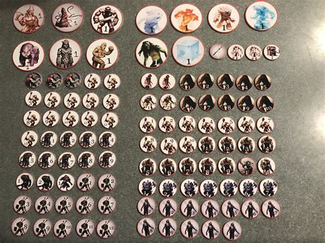 [OC] Some cheap tokens I made from washers for use in my 5e game. : r/DnD