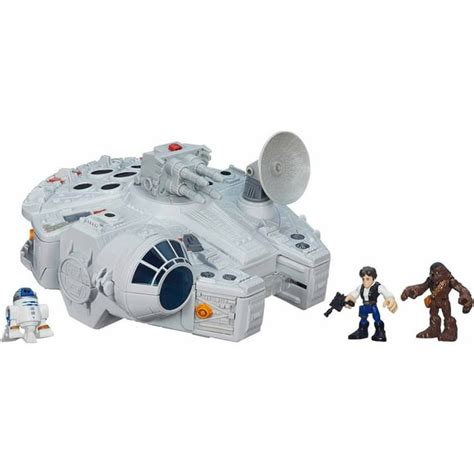 Galactic Heroes Star Wars Millennium Falcon Playset - Walmart.com - Walmart.com