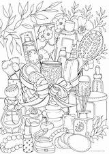 Beauty Products – Favoreads Coloring Club sketch template