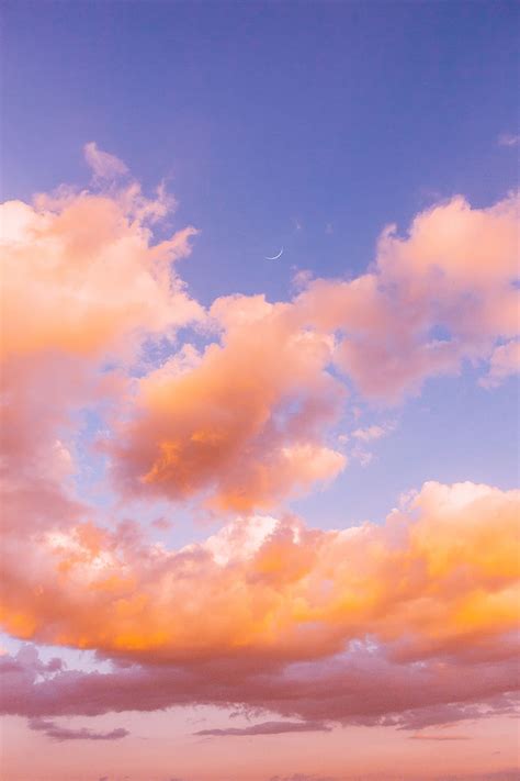 Sunset Clouds Orange