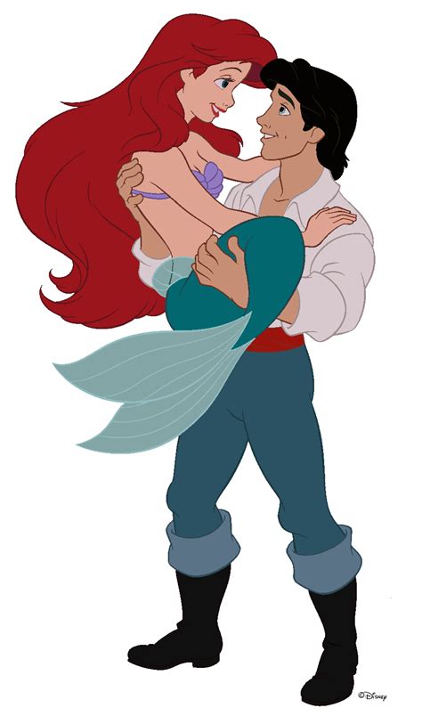 Ariel and Eric by ElfStrings97 on DeviantArt