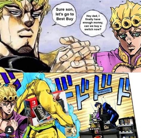 Dio is just being a good father | Dio Walk / Gamer Dio | Know Your Meme