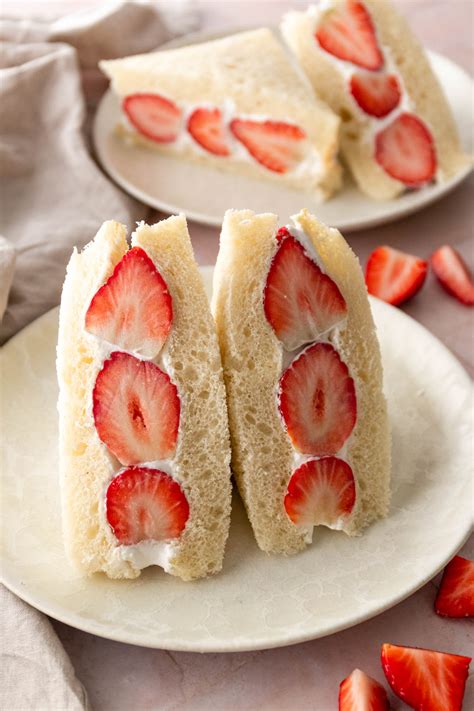 Japanese Fruit Sandwich - Coco and Camellia