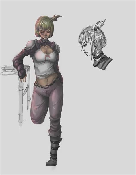 ArtStation - Cyberpunk Characters Concept Art