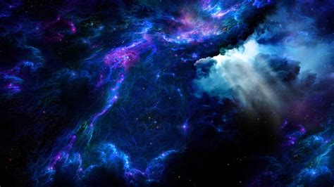 Blue Nebula Wallpaper - WallpaperSafari