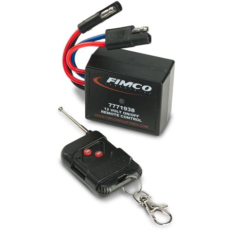 20 Amp Heavy Duty 12 Volt On/off Wireless Remote Control Switch