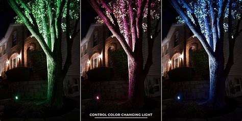 4W Color-Changing WiFi LED Landscape Spotlight - RGB+White - Smartphone ...