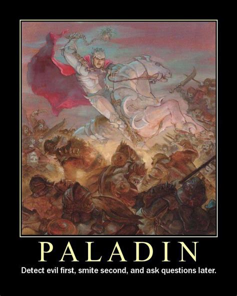 D&D Meme | Paladin, Dungeons and dragons memes, Dungeons and dragons characters