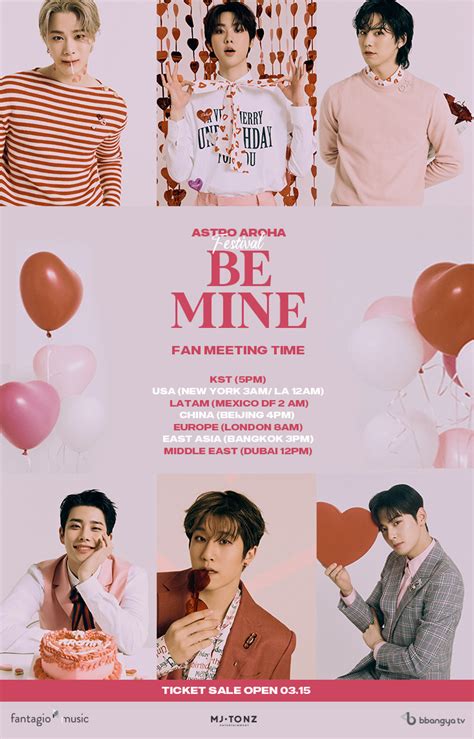 ASTRO unveil a romantic new poster for their upcoming fan meeting 'Be ...