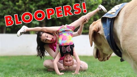 BLOOPERS! Miranda Sings Gymnastics Lesson Part Two - YouTube