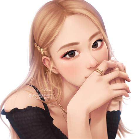 200727 KAI (umigraphics) fan art of Rose : r/BlackPink