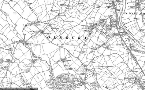 Old Maps of Oldbury, Shropshire - Francis Frith