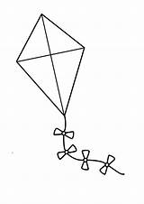 Coloring Pages  Kite Coloring Free Printable sketch template