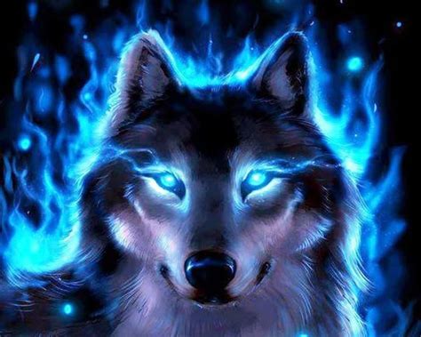 Blue And Red Wolf Wallpapers - Wallpaper Cave