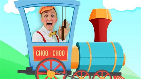 Choo Choo Train Song for Kids | Super Simple Nursery Rhymes. Sing Along With Tiki. - YouTube