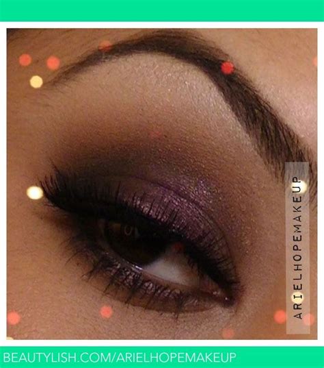 Plum Smokey eye Makeup Nails, Eye Makeup, Hair Makeup, Plum Smokey Eye ...