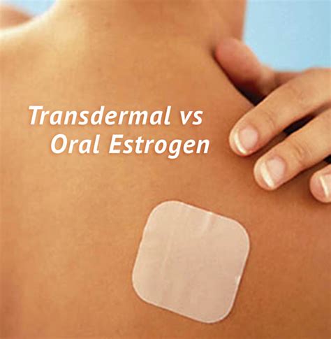 Transdermal Estrogen vs. Oral Estrogen - Charleston HealthSpan Institute