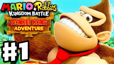 Mario + Rabbids Kingdom Battle: Donkey Kong Adventure DLC - Gameplay ...