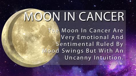 Cancer Moon Sign