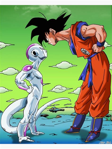 "Goku vs Frieza" Poster for Sale by GOKA | Redbubble