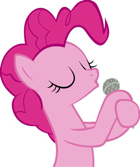 Singing Pinkie by IronM17 on DeviantArt