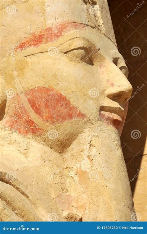 Queen Hatshepsut Tomb Mural Paintings Royalty-Free Stock Image | CartoonDealer.com #100016596