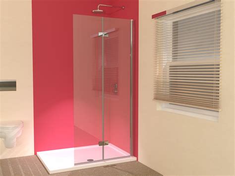 The new UniClosure 900 wet room folding screen. To see more options of hinged shower screens ...