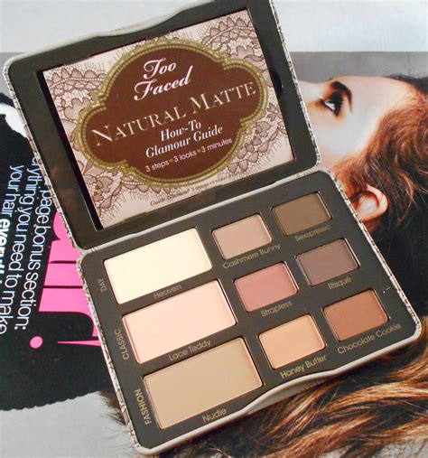 Makeup, Fashion & Royalty: Review: Too Faced Natural Matte Eye Shadow Palette! (+ Swatches!)