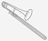 Trombone Coloring Pages PNG Image  Transparent Free Download On sketch template