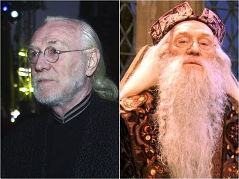 Michael Gambon replaced Richard Harris as Dumbledore in 'Harry Potter ...