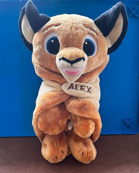 Baby Alex the Lion of Madagascar plushie on Carousell