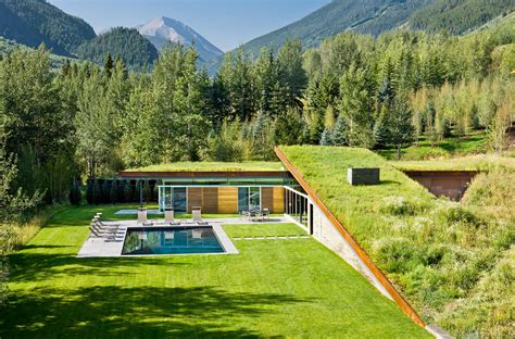 Camouflaged in a Cloak of Green: Majestic Eco-Friendly House in the Mountains | Decoist