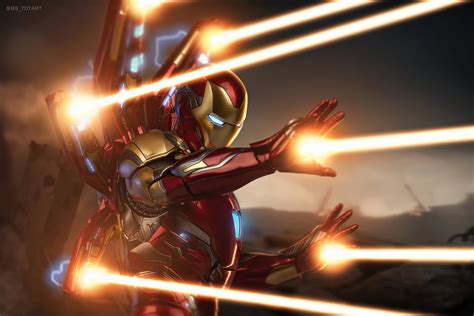 Download Comic Iron Man 4k Ultra HD Wallpaper by Alex Brooks