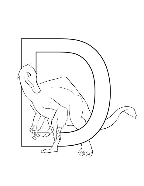 Dienonychus - Dinosaur Alphabet