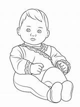 American Girl Baby Doll coloring Page  Download Print Or Color Online sketch template