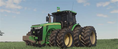 John Deere 8R BR-Version v1.0 FS19 Mod | FS25 Mods / FS22 Mods