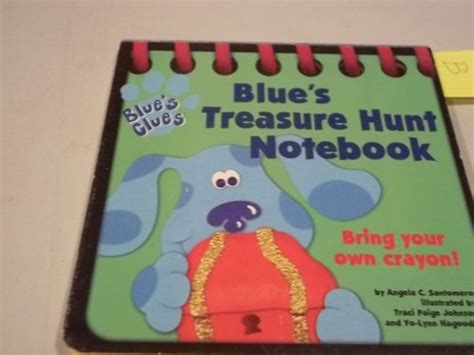 Blue's Treasure Hunt Notebook (Blue's Clues) - Santomero, Angela C ...