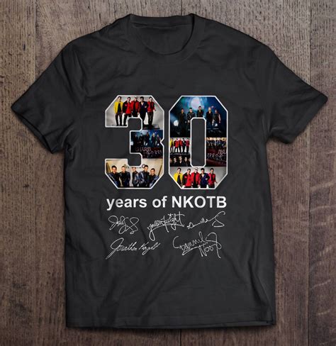 30 Years Of NKOTB New Kids On The Block t shirt Ad