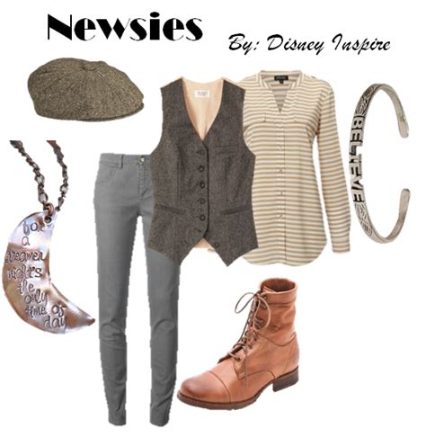 My Disney Inspire: Newsies | Newsies costume, Theatre outfit, Disney ...