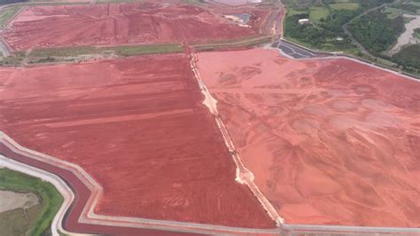 Red Mud Ponds at Aughinish Alumina, Askeaton Co. Limerick - YouTube