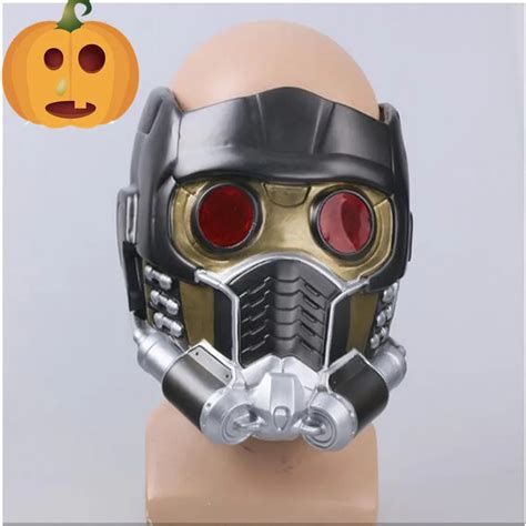 Top Grade Cos Guardians of the Galaxy Helmet Cosplay Peter Quill Helmet ...