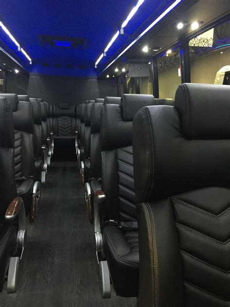 Interior Of Our Buses - L.A. Excusions Inc.