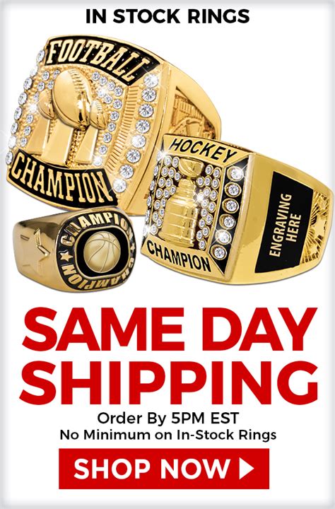 Custom Championship Rings | School Sports Champion Rings and More!